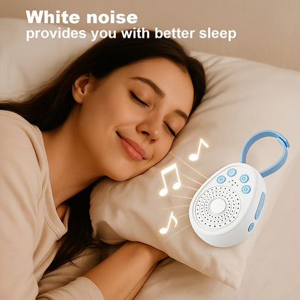 2025 Model: White Noise Device Featuring 16 Calming Sounds, Compact Sleep Assistant
