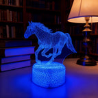 Horse / Cracked appearance - can change color in seven shades