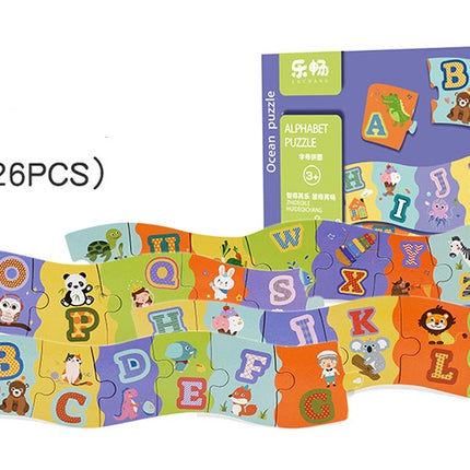 Wooden jigsaw puzzle