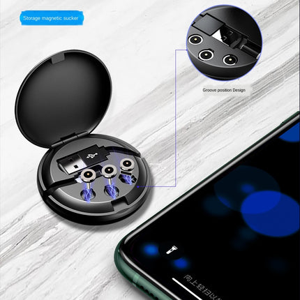 Magnetic Sucker 3-in-1 Data Cable