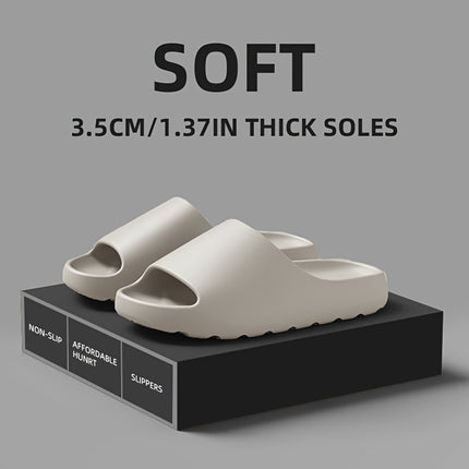 7 set EVA Slippers Women'S Home Sandals Non-Slip Indoor Slippers Comfortable Soft Cloud Slippers Beach,