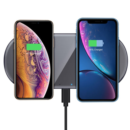 Round wireless charger glass cover
