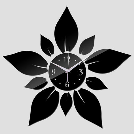 Acrylic wall sticker clock