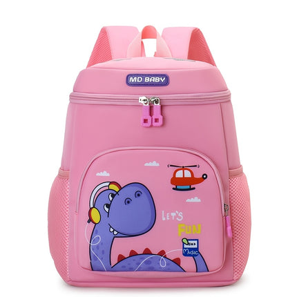 Kids Backpack for Boys & Girls 3-6 Years - Dinosaur & Unicorn Print with Padded Back Panel