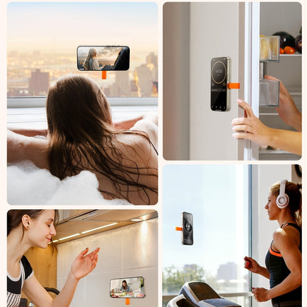 Silicone Sucker Strong Magnetic Phone Holder