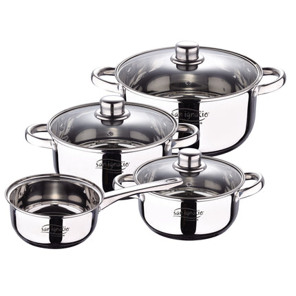 Bateria 7pcs Acero Inox Ind Cassel Sg