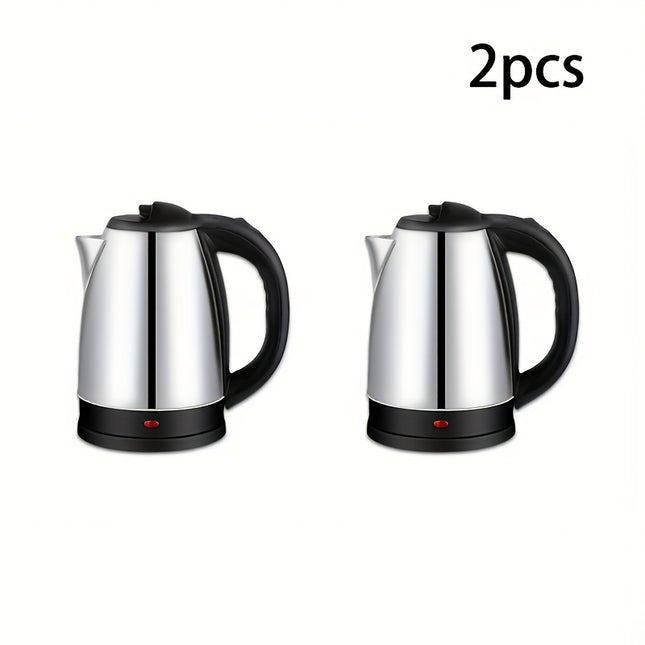 Kettle 1000W, Stainless Steel, Auto Shut-Off, Dry-Boil Protection, Odor-Free, US Plug (110V) - Suitable for Coffee,