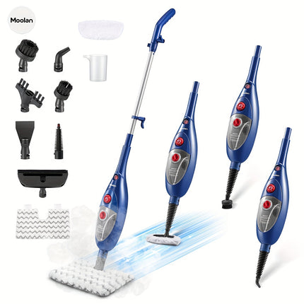 Floors 12 In 1 Steam Mop, Detachable Handheld Steamer Mop, Multipurpose Steam Cleaner