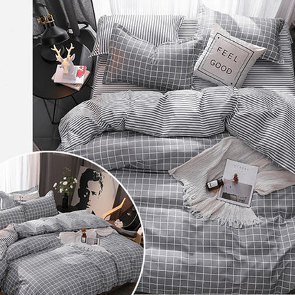 Simple 4-piece quilt cover