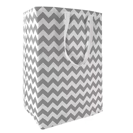 Foldable Moisture-proof Stripes Laundry Basket Dirty Clothes Basket Laundry Basket