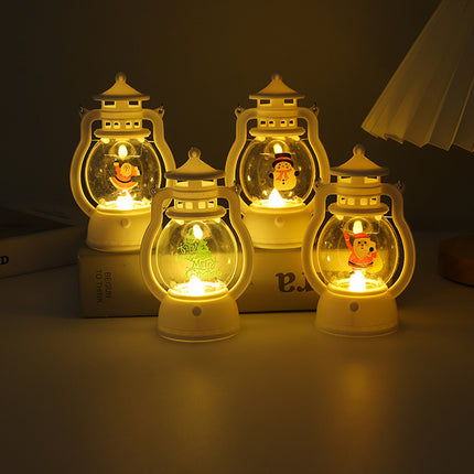 Christmas Decoration Led Glowing Night Lights Portable Lamp