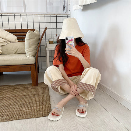 Simple female slippers