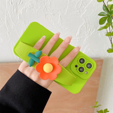 Flower Wristband Holder Phone Case