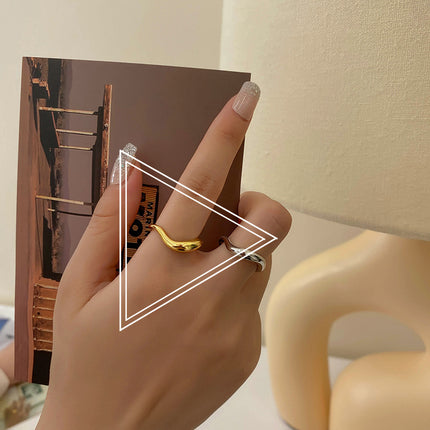 Simple-line Ring For Women Creative Design