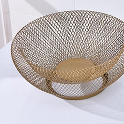 Iron Fruit Basket Simple Hollow Fruit Creative Basket