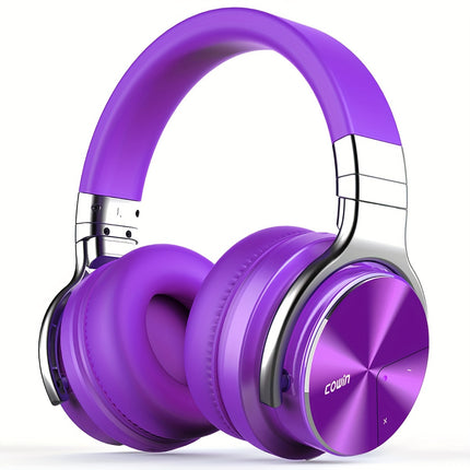 Playtime Wireless 5.2 Active Noise Canceling Over-Ear Headphones Microphone, USB Charging