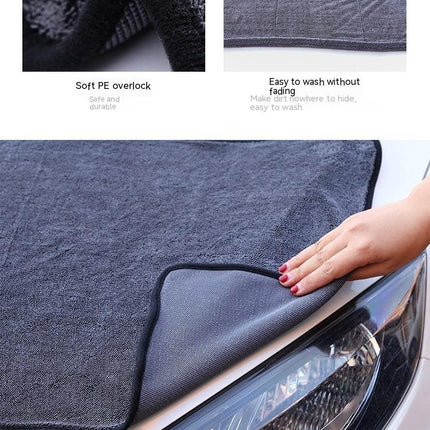 Small Braid Twisting Towel Car Glass Washing Cleaning