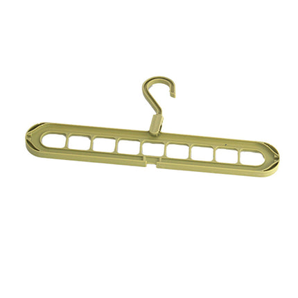 Multifunctional Hanger Nine-hole Hanger Seamless Folding Pant Rack Dormitory