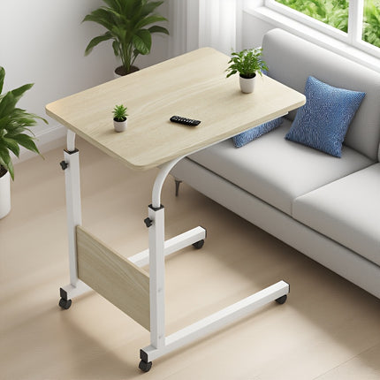Adjustable Rolling Laptop Desk | Portable Workstation for Home, Office, Bedside