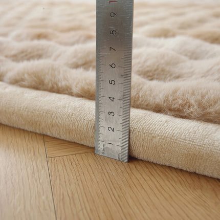Soft Mat Suitable for Nursery, Playroom & Bedroom - Heavy-Duty Non-Slip Grey Children's Crawling Mat,