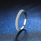 Half Circle Row Diamond Ring / No 5