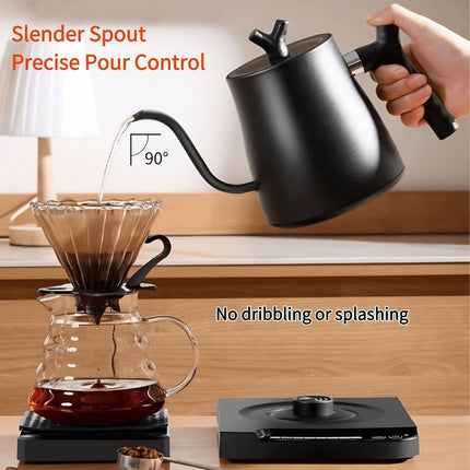 Kettle with Gooseneck Design, Adjustable Temperature Settings, 7 Predefined Temperatures