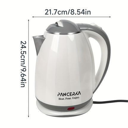 Kettle with US Plug  1000W Fast Boiling Water Heater Auto Shut-Off & Anti-Scald, Capacity Tea & Coffee Kettle
