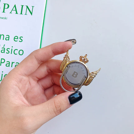 Electroplating Magnetic Desktop Phone Holder Anti-Drop Tablet