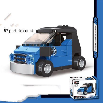 Building Block City Recycling Car Assembly Toy