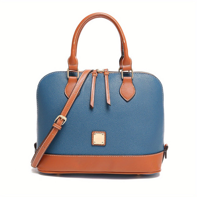 Women's Solid Color Lizard Print Daily Shoulder Crossbody Bag