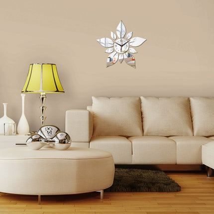 Acrylic wall sticker clock