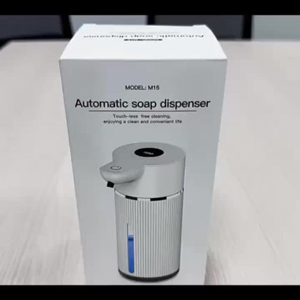 A 420Ml Wall-Mounted Automatic Soap Dispenser with IPX5 Design, Battery, USB Charging, Available