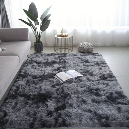 1pc, Soft Plush Area Rugs, Non-slip Fuzzy Shag Plush Soft Shaggy Bedside Rug,