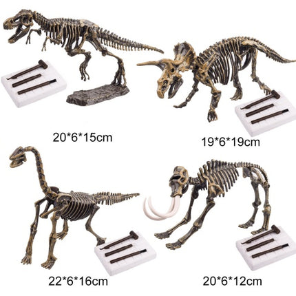 Dinosaur archaeological excavation toys DIY archaeological children's educational toys