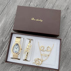 Gold Watch Jewelry Gift Box