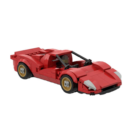 Building Blocks Car Toy Diy Assembly Model