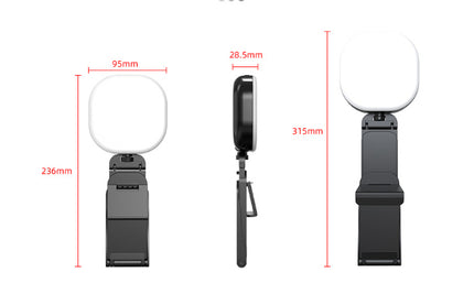 Pocket Portable Fill Light Desktop Beauty Mobile Phone Tofu Light