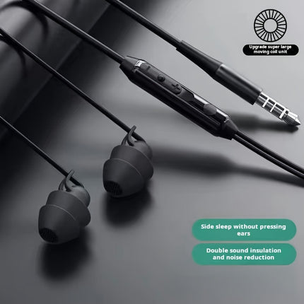Wireless ASMR Sleep In-Ear Headphones with Noise Cancellation, High Sound Quality, and Microphone