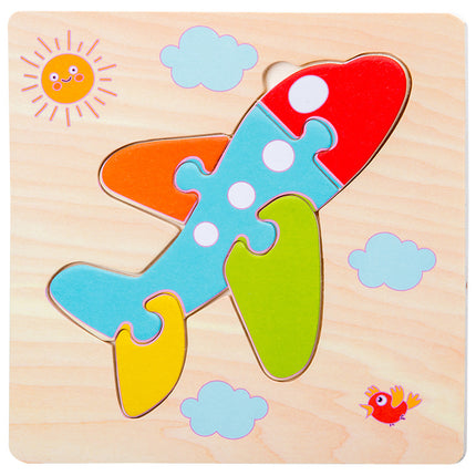 Children's wooden puzzle