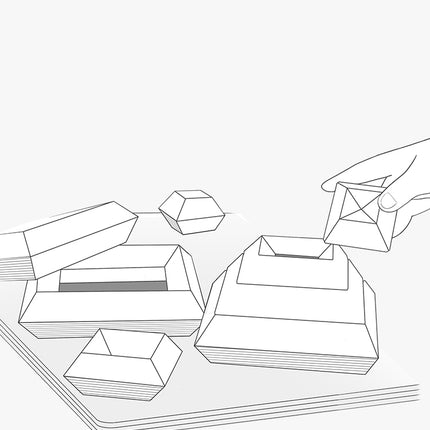 Pyramid children's educational toys
