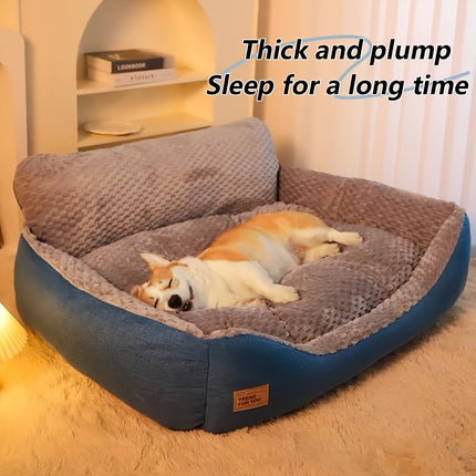 Sofa Bed for Dogs & Cats - Washable, Non-Slip Bottom