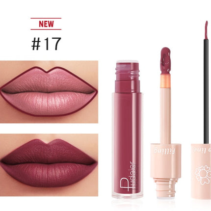 Pudaier Dual Lipstick Lip Gloss Liquid Lipstick