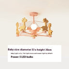 Pink Diamond Ceiling / 5W White Light