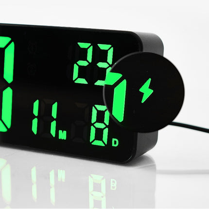 Simple Multifunctional Wall Clock LED Clock
