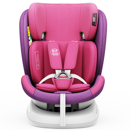 Car Seat TWT Plus Isize Buf Boof Unicornpink with Isofix Rotating 360 Degrees Top Tether