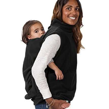 Three-In-One Multifunctional Mom Kangaroo Coat for Women, Autumn And Winter Season,