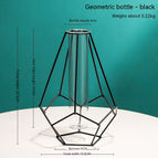 Geometric Bottle Black