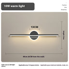 Black Round 40CM / White Light