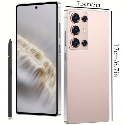 2025 New HD Large Display Smartphone, Multi-function Unlocked Phone, 8+256GB, Front And Rear