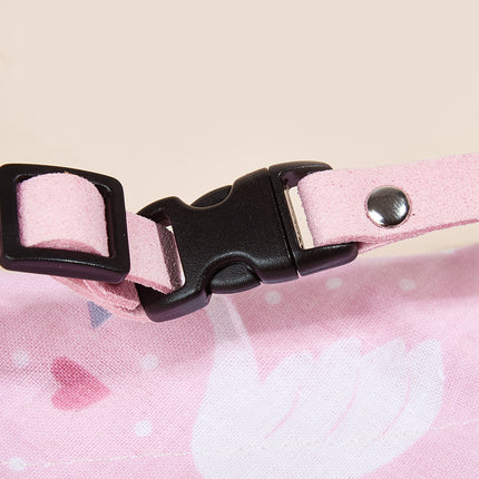 Pet Supplies Pet Saliva Towel Cartoon Pet Dog Collar Cat Triangle Towel Collar Pet Triangle Towel